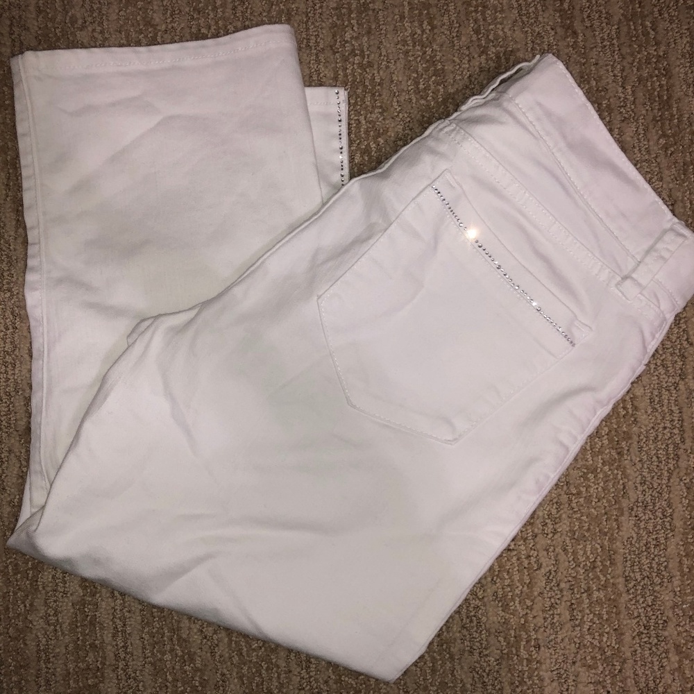 Not Your Daughters Jeans White Lift And Tuck, Sz 6